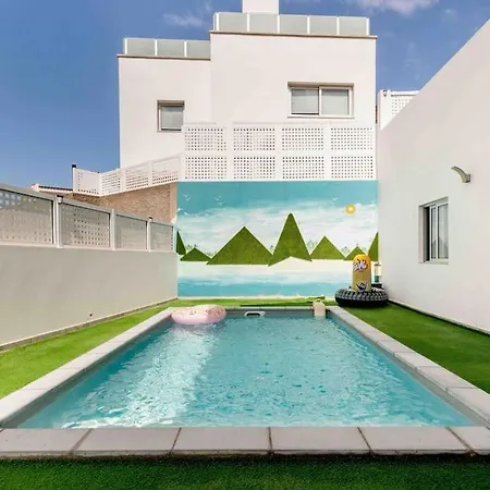 Villa Big Tauro With Private Heated Saltwater Pool & Jacuzzi & Bbq & Game & Arcade Games Mogan