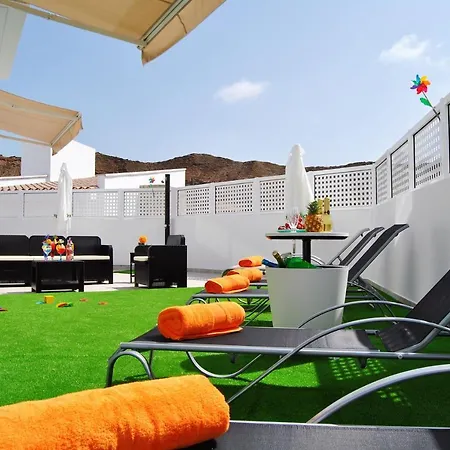 Big Tauro With Private Heated Saltwater Pool & Jacuzzi & Bbq & Game & Arcade Games فيلة Mogán